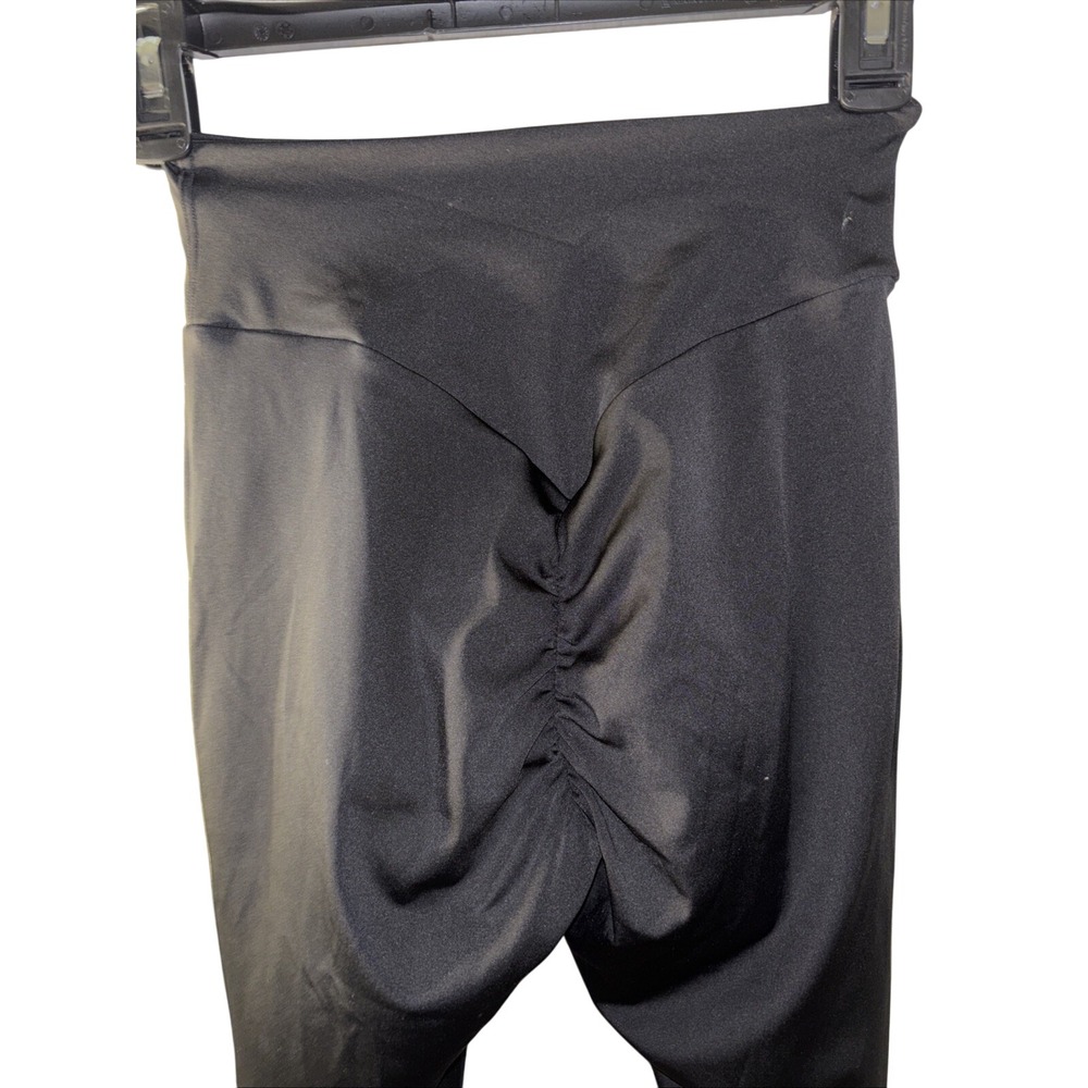 Gymshark Womens Scrunch Leggings Small Black High Waist Seamless NWOT - Picture 8 of 11